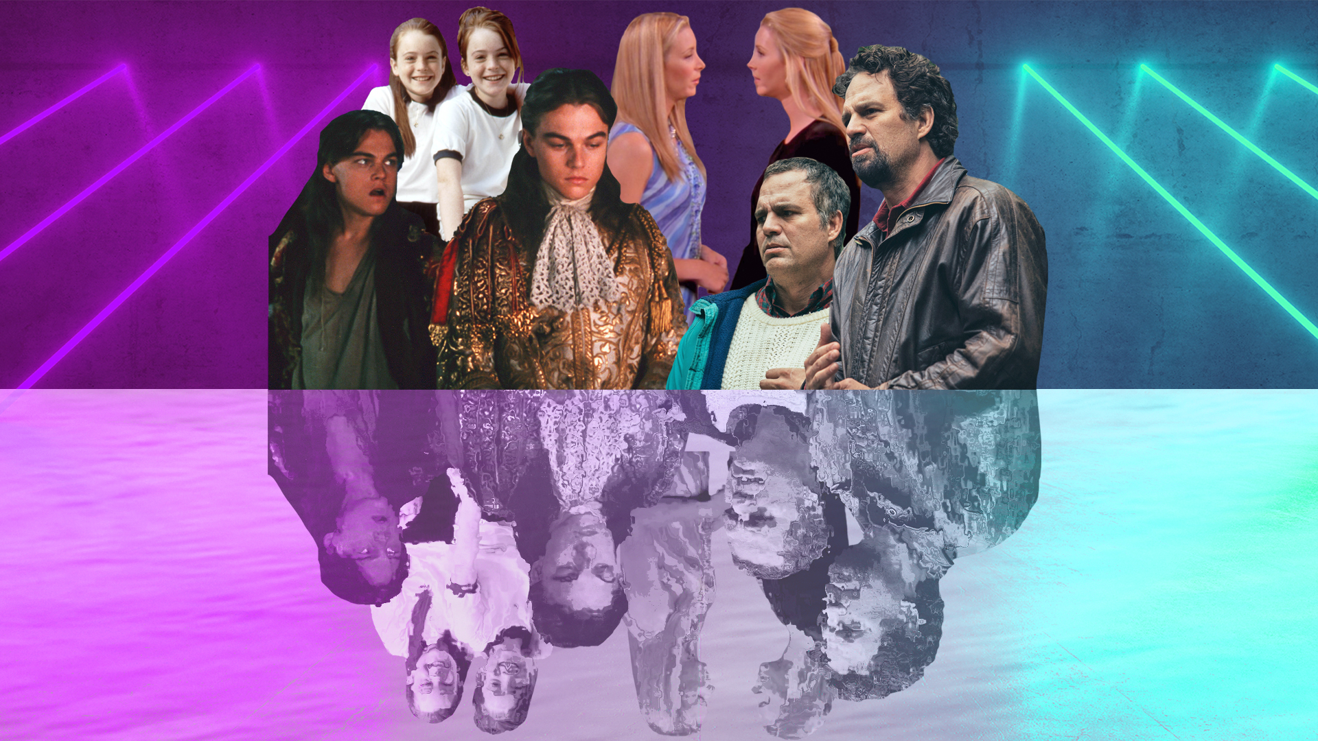 Stars Playing Twins, Mark Ruffalo, Lisa Kudrow, Lindsay Lohan, Leonardo DiCaprio Stars Playing Twins, Mark Ruffalo, Lisa Kudrow, Lindsay Lohan, Leonardo DiCaprio